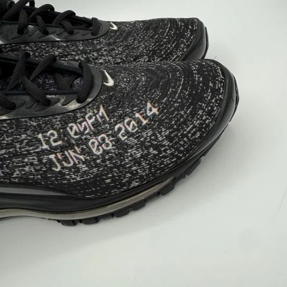 Nike Air Max Deluxe Skepta Black Deep Red Men's Running Shoes Size 9.5 - Picture 6 of 10